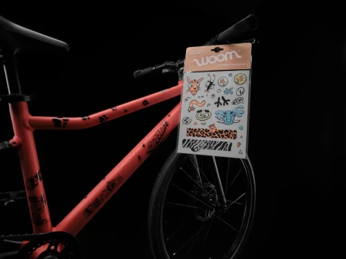 Woom Explore stickers