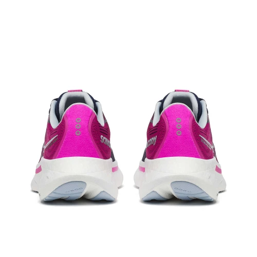 Saucony Ride 18 Womens Navy/Fuchsia