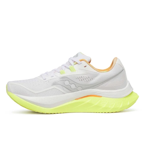 Saucony Endorphin Speed 4 Womens White/Sunny