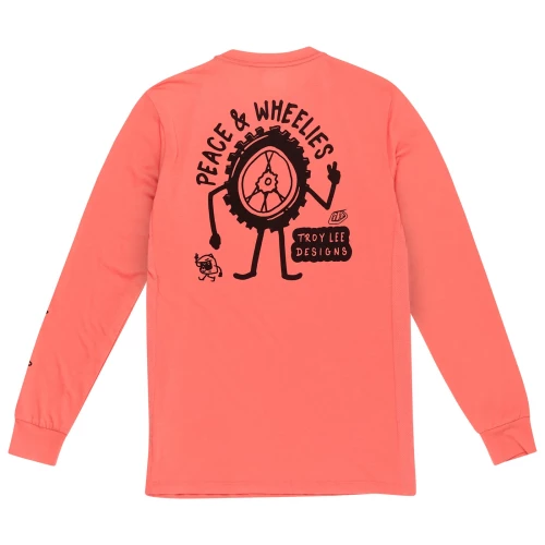 Troy Lee Designs Skyline Long Sleeve Ride Tee P&W