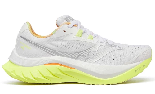 Saucony Endorphin Speed 4 Womens White/Sunny