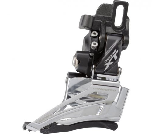 Dérailleur Avant Shimano Deore XT FD-M8025 – Montage Direct, Tirage Haut, Double Plateau