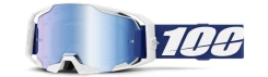 100% Armatic Goggle Blue - Mirror Blue Lens