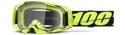 100% Armatic Goggle Neon yellow - Clear Lens