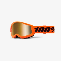 100% Strata 2 Junior Neon Orange Mirror