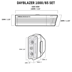 Blackburn Dayblazer 1000 + Dayblazer 65 USB-C (Set)