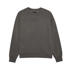 Fox Wordmark Oversized Crew Pullover