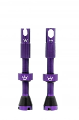 Peaty´s Chris King MK 2 Tubeless Valves - Violet