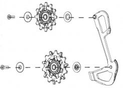 Sram GX Eagle Pulleys and Inner Cage