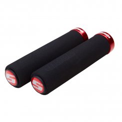 Sram Locking Foam Grips (black/red)